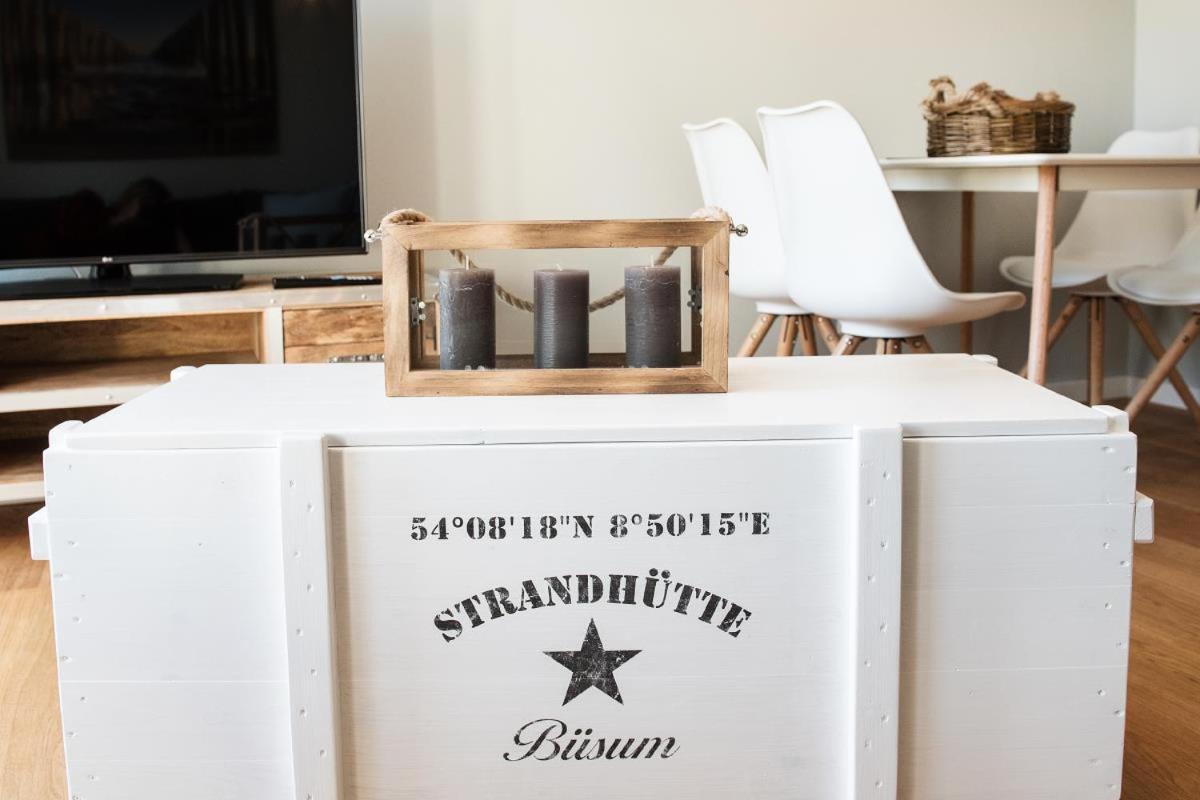 Strandhuette Busum Bagian luar foto